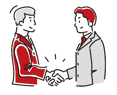 対話しているイメージ画像